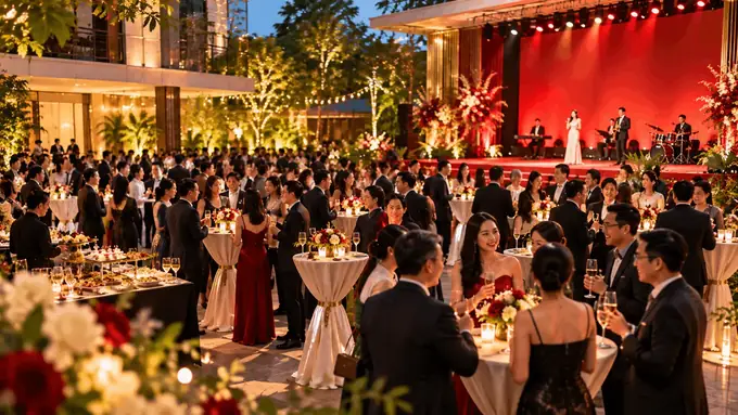 Gia đình quây quần bên bánh sinh nhật